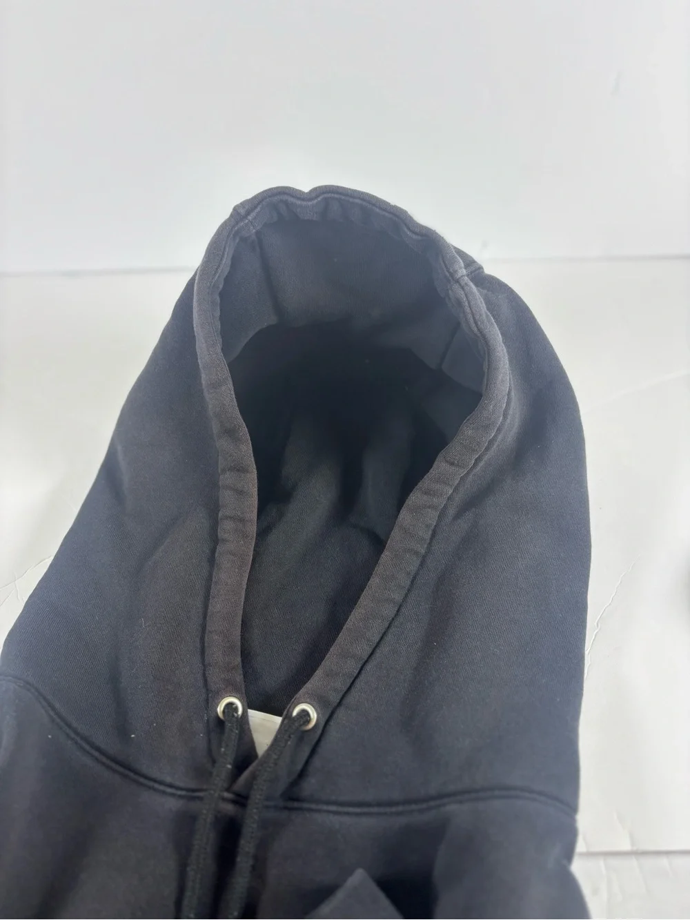 Nike Black Pullover Hoodie with White Swoosh